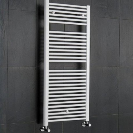 Lazzarini Sanremo egyenes törölközőszárítós radiátor, fehér 690x500 mm (386471)