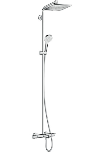 Hansgrohe Crometta E 240 1jet Showerpipe zuhanyrendszer kádhoz 27298 000 (27298000)