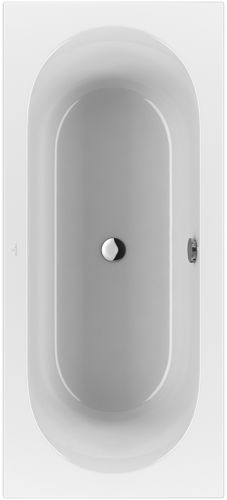 Villeroy & Boch Loop & Friends, Duo, 180x80 cm fürdőkád ovális belső formával UBA180LFO2V-01