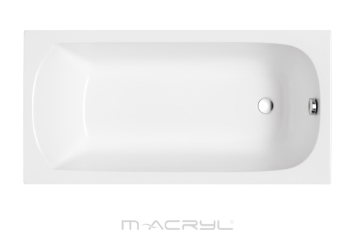 M-Acryl Mira 170x70 egyenes kád kádlábbal (12188)