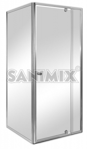Sanimix zuhanykabin ajtó állítható szélesség 76-91 cm között, 22.011