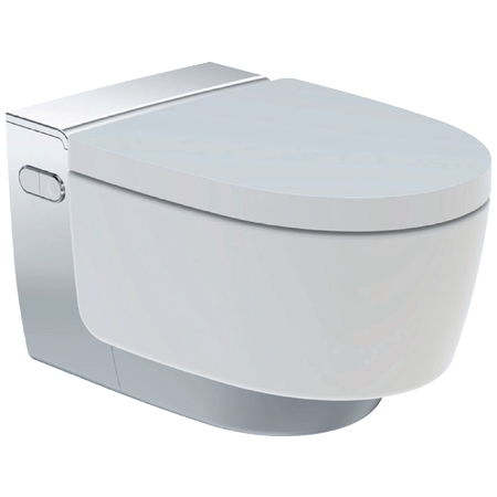 Geberit AquaClean Mera Classic komplett higiéniai fali WC berendezés, magasfényű króm 146.203.21.1
