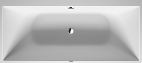 Duravit DuraSquare 180x80 cm fürdőkád bal sarok, illesztés nélküli akril előlappal és állvánnyal 700427000000000