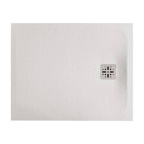 Marmy Dolomite öntött márvány zuhanytálca 80x100 cm, matt fehér 80 7639 80 10 50