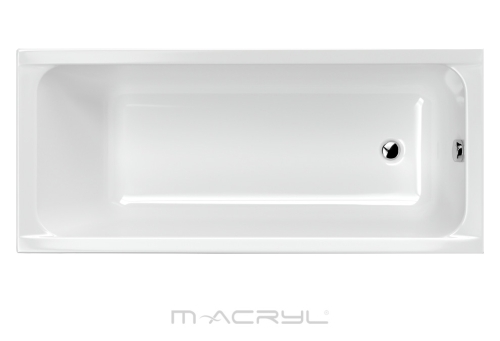 M-Acryl Eco 150x70 egyenes kád kádlábbal (12380)