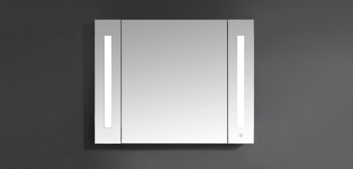 Wellis Canaria 80x70 cm tükrös fürdőszoba szekrény LED világítással WB00324