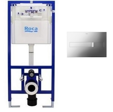 Roca Duplo szerelőelem nyomólappal SZP-RC1 (A890090020, A890096001)