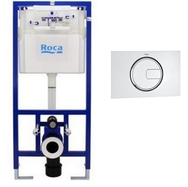 Roca Duplo szerelőelem nyomólappal SZP-RC3 (A890090020, A890098001)