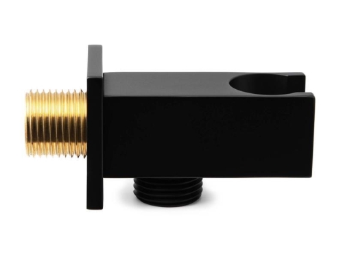 AREZZO design zuhanytartó gégecső csatlakozóval, matt fekete AR-8025MB