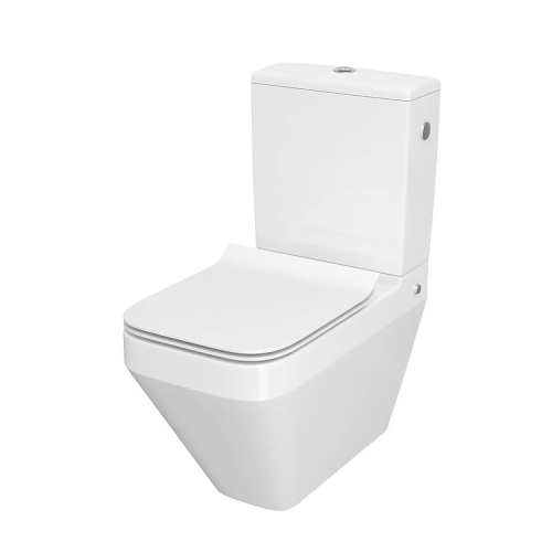Cersanit Crea szögletes monoblokk wc csésze tartály nélkül K114-022