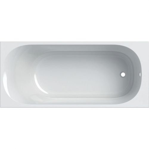 Geberit Soana egyenes fürdőkád, keskeny dizájn, lábakkal, 180x80 cm 554.015.01.1