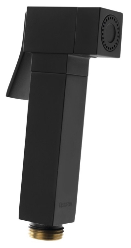 Sapho bidézuhany, szögletes, fekete BS415