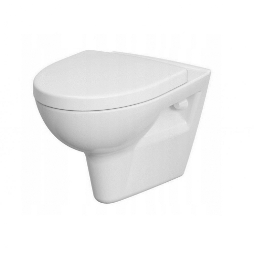 Cersanit Parva perem nélküli fali wc lassú záródású ülőkével K701-015