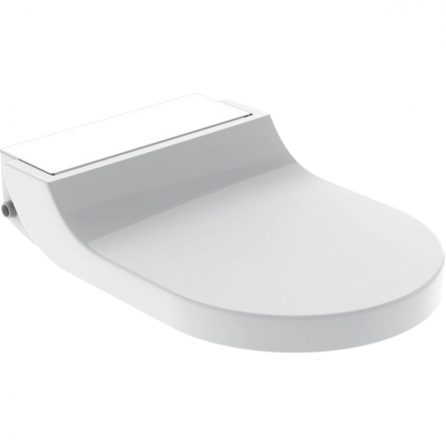 Geberit AquaClean Tuma Comfort WC kerámiára szerelhető berendezés, fehér üveg 146.273.SI.1