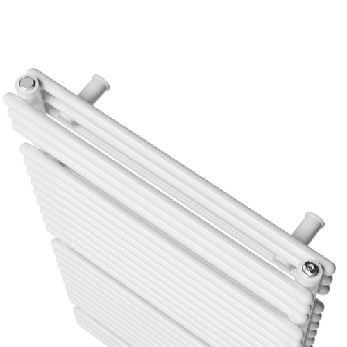 Radeco SARA DUO A2-400/DUO standard fürdőszobai radiátor (648x450mm, fehér)