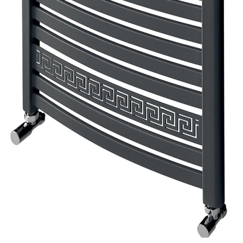 Radeco ZORBA 1 design fürdőszobai radiátor (445x550 mm, színes)