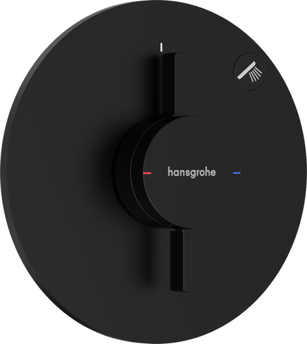 Hansgrohe DuoTurn S falsík alatti csaptelep, 1 funkciós, matt fekete 75618670
