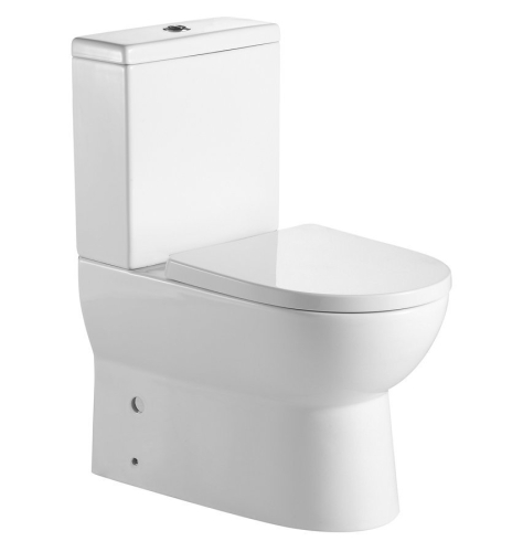 Sapho AQUALINE JALTA RIMLESS monoblokkos WC duálgombos öblítőmechanikával, fehér PB103RW