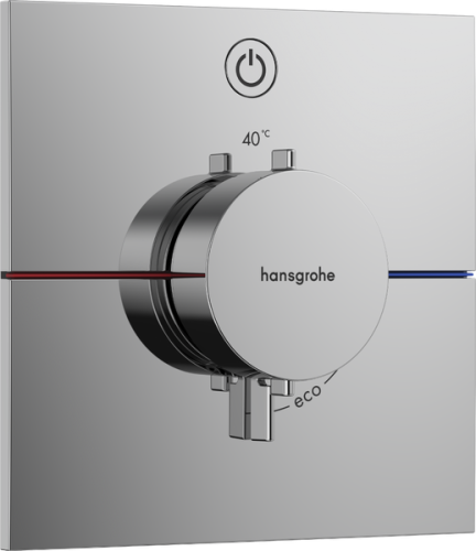 Hansgrohe ShowerSelect Comfort E Falsík alatti termosztát, 1 funkciós, króm 15571000