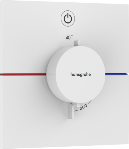 Hansgrohe ShowerSelect Comfort E Falsík alatti termosztát, 1 funkciós, matt fehér 15571700