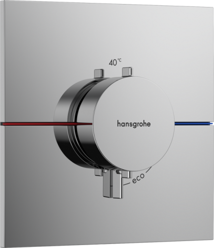 Hansgrohe ShowerSelect Comfort E Falsík alatti termosztát mennyiségszabályozóval, króm 15574000