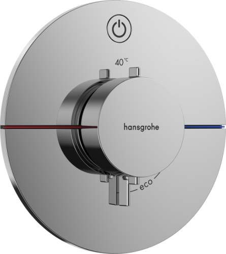 Hansgrohe ShowerSelect Comfort S Falsík alatti termosztát, 1 funkciós, króm 15553000