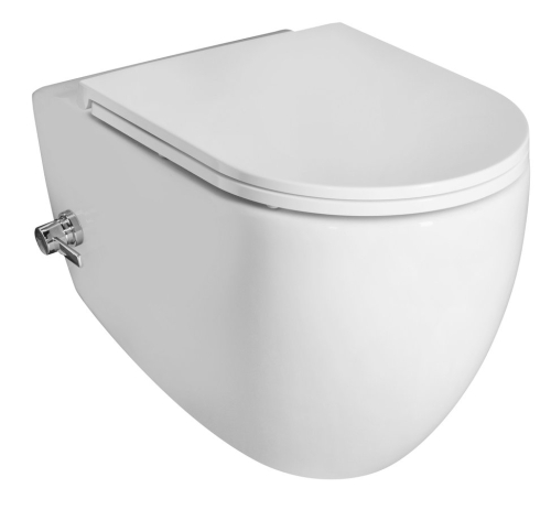 Sapho INFINITY Rimless fali WC bidé funkcióval, fehér 10NFS1005I