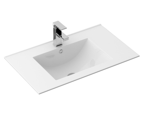 Rea Dafne 71,5x46,5 cm beépíthető mosdó, fehér REA-U0190
