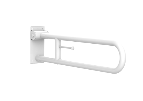 Roca Access Comfort 80 cm felhajtható kapaszkodó wc papírtartóval, fehér A816916009