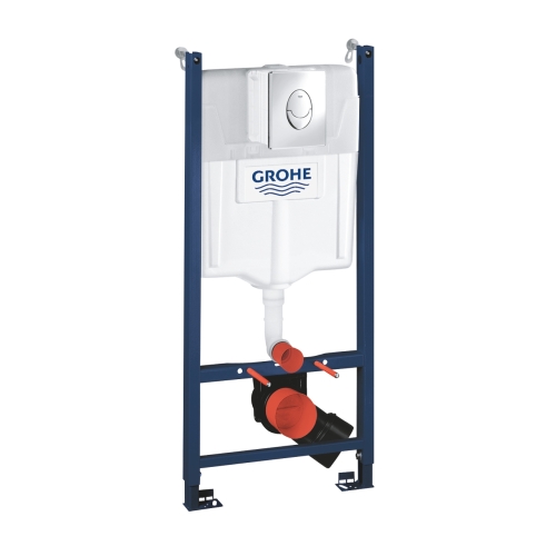 Grohe Rapid SL 3-az-1-ben WC szett, rögzítővel, króm nyomólappal 38745001